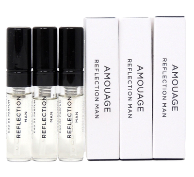 AMOUAGE REFLECTION MAN EDP 2.0ml .06fl oz x 3 COLOGNE SPRAY