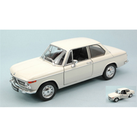 Bmw 2002 Ti 1972 White 1:24 Welly Auto Stradali -D- Neues Modell