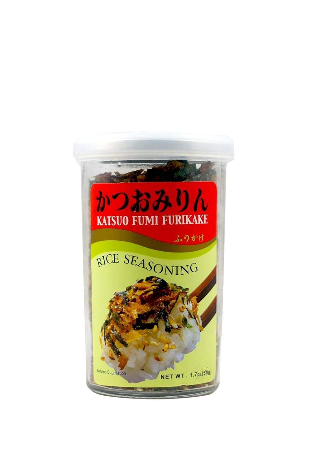 2 PACK Ajishima Foods Japanese KATSUO FUMI FURIKAKE Rice Seasoning 1.7oz