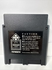 Nice Tengen Ms. Pac-Man Nintendo Entertainment System NES Cartridge Tested