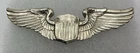 WW2 US Army Air Force Military AAF Pilot Wing 3 inch USAAF -flat-sterling