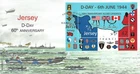 2004 Jersey 60th Anniversary of D-Day Sheet First Day Cover