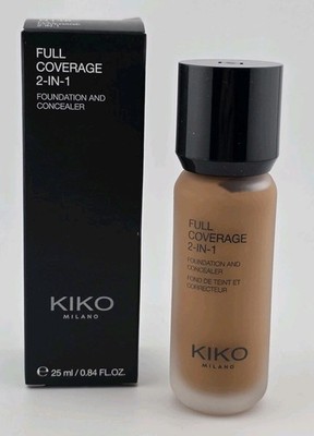 KIKO Milano Full Coverage 2 In 1 Foundation & Concealer N145 New in Box