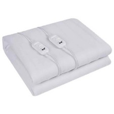 Coperta Elettrica Termica Letto Matrimoniale Coprimaterasso Scaldaletto 2 x 60W