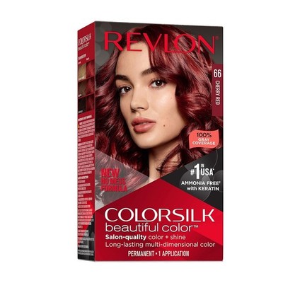 Revlon ColorSilk Permanent Hair Color   66 - Cherry Red