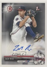 2017 Bowman Retail Prospect Zach Rice #PA-ZR Auto 0c2