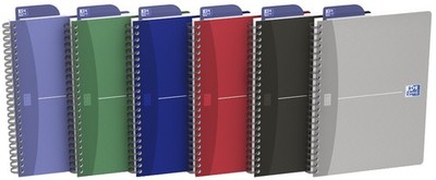 Oxford Spiralbuch ''Essentials'' DIN A5 liniert 90 Blatt zufällige Farbe (1 Stück)