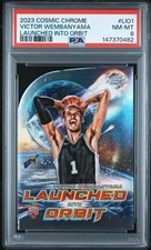 PSA 2023 TOPPS COSMIC CHROME LAUNCHED INTO ORBIT LIO1 VICTOR WEMBANYAMA ROOKIE 