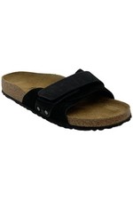 Birkenstock Women's Oita Suede Slide Sandals Black