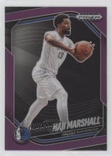 2024-25 Panini Prizm Black Purple Prizm 93/99 Naji Marshall #128 00kr