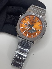 SHOCK GM2100 Metal with Orange Dial Digital Watch