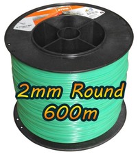 Strimmer Line 2mm ROUND x 600m Of Genuine STIHL Trimmer Cord Brush Cutter Wire 0.08 per metre