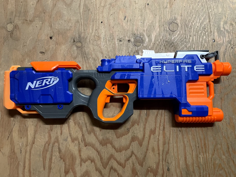 NERF Hyperfire N-strike Elite Motorized Dart Blaster Gun Hasbro - Image 3 of 3