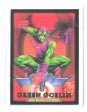 2024 Marvel Masterpieces '92 Platinum Green Goblin #36 Lenticular SSP
