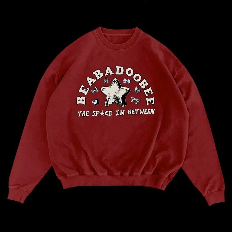 Beabadoobee Red Star Sweater Allsize Fan gift, FAST SHIP
