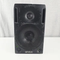 GENELEC ACTIVE MONITOR 1029A 2-way Powered Studio Monitors Tested Used