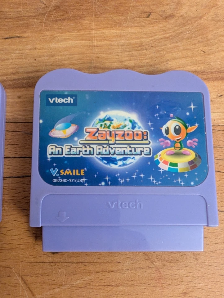 VTECH VSmile Game Cartridge Lot of 3 Zayzoo,Superman And Spiderman - Image 4 of 4