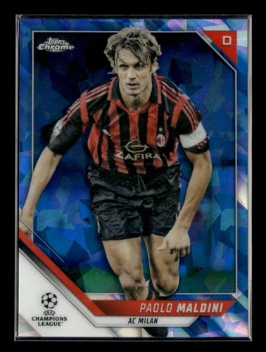 Paolo Maldini 2021-22 Topps Chrome Sapphire 2[yyy23