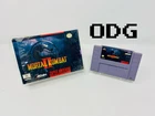 Mortal Kombat II (Nintendo SNES, 1994) Box & Cartridge Only