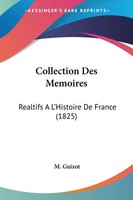 M. Guizot | Collection Des Memoires | Taschenbuch | FranzöSisch (2010)