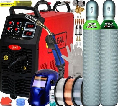 IDEAL Semi Automatic Welder 370A TECNO MIG 370 400V MIG/MAG/MMA/WIG