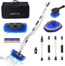 64" Flow Through Car Wash Brush,Soft Anti Scratch Mop for SUV RV Truck Boat