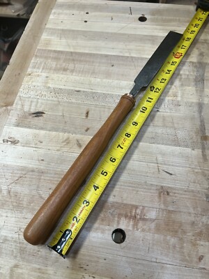 Vintage Erik Anton E.A. Berg Shark 1  Skew Lathe Chisel - Eskilstuna Sweden
