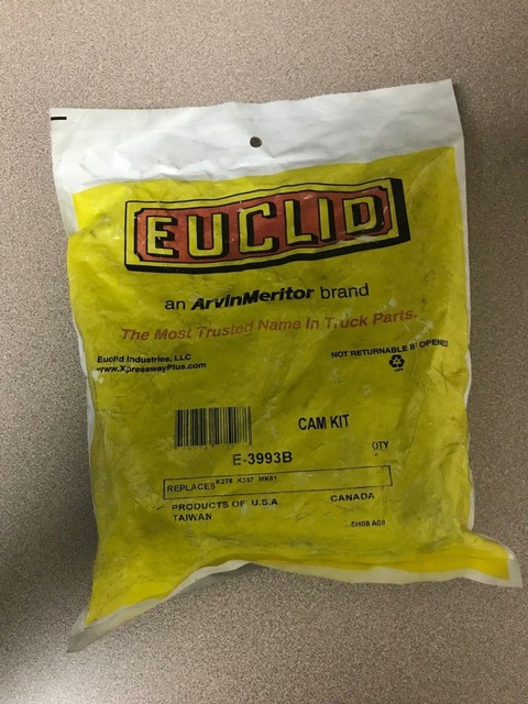 Euclid Arvinmeritor Cam Kit E 3993b Replaces K278 K367 Mk81 For Sale Online Ebay