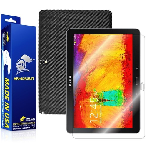 ArmorSuit Samsung Galaxy Note 10.1 (2014) Screen Protector + Black Carbon USA - 第 1/6 張圖片