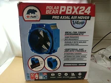B-Air PB-X24-BL (1/4HP) Pro Axial Air Mover / High Velocity Fan in Blue  (PBX24)