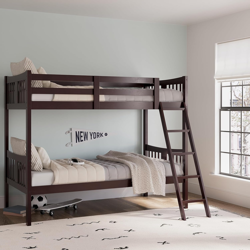 Caribou Twin Bunk Bed - GREENGUARD Certified, Converts to 2 Twins