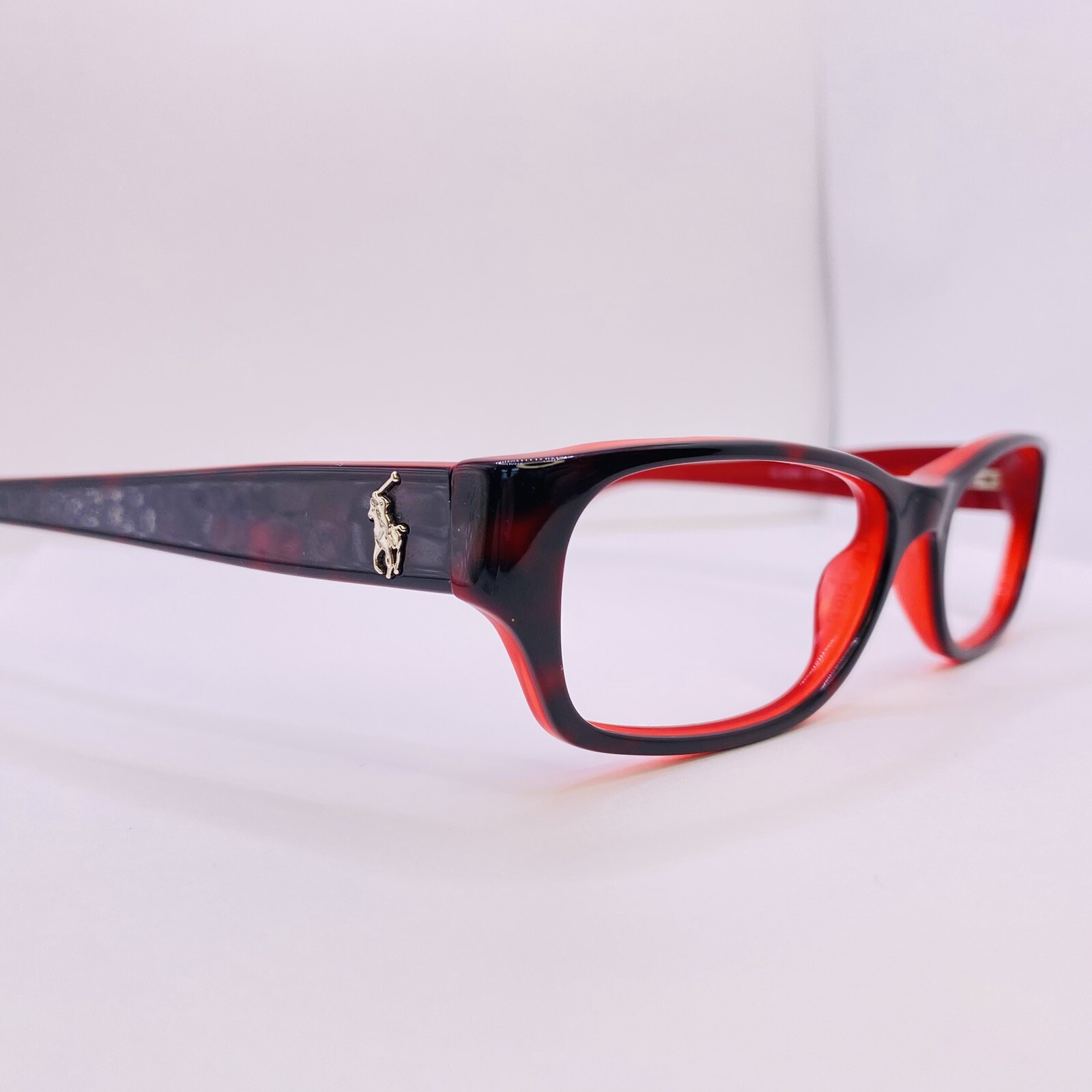 Ralph Lauren Italy Eyeglasses RL 6058 5255 51 [] 16 135 MM Gradient Red Black thumbnail 2