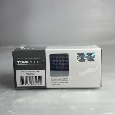 1/64 TSM MINI-GT BMW M3 M Performance Touring Alpine White RHD