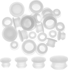GORGECRAFT 24Pcs 4 Sizes Silicone Stoppers for Salt and Pepper Shakers 1/2 5/8 3