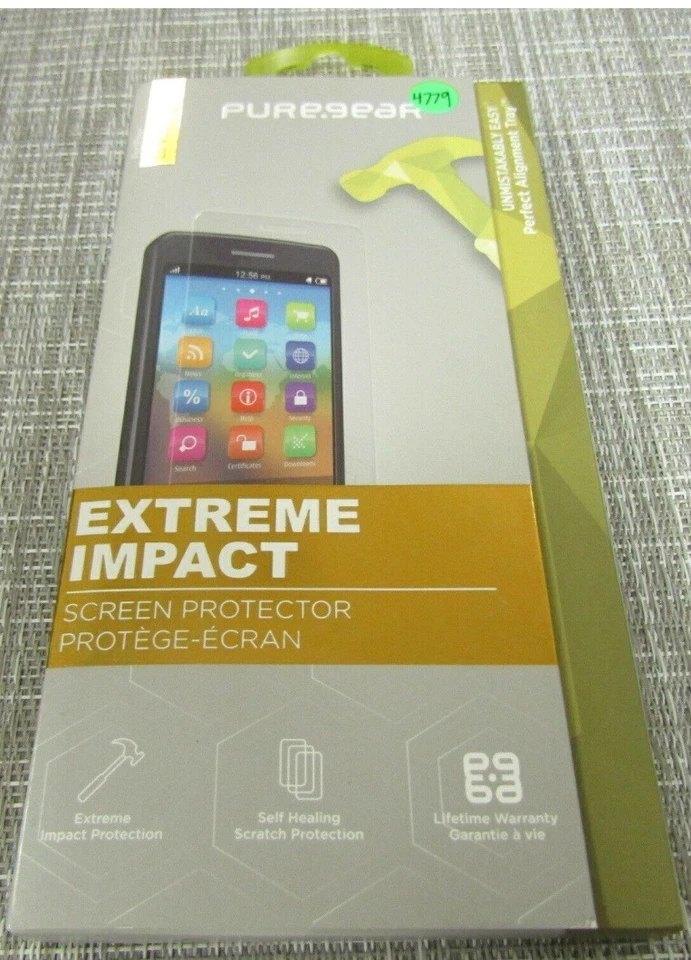 PureGear EXtreme ударопрочная защита экрана для LG V10 с лотком для выравнивания - Изображение 3 из 3