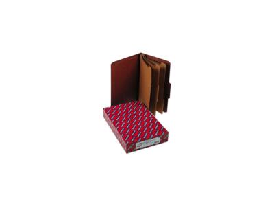 Smead 19092 Pressboard Classification Folders, Self Tab, Legal, Eight-Section, R