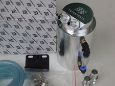 SERBATOIO VASCHETTA RECUPERO VAPORI CATTURA OLIO UNIVERSALE AUTO BENZINA DIESEL