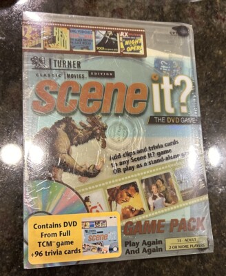 Scene It? Turner Classic Movies Edition DVD Game Pack- Sealed New in Box
