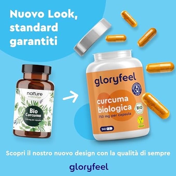 Curcuma Bio 4500mg + Piperina: Il Segreto Bio per Detox e Vitalità - 2
