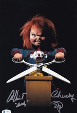 GALE VINCENT signed Autogramm 20x30cm BRIDE OF CHUCKY in Person autograph COA