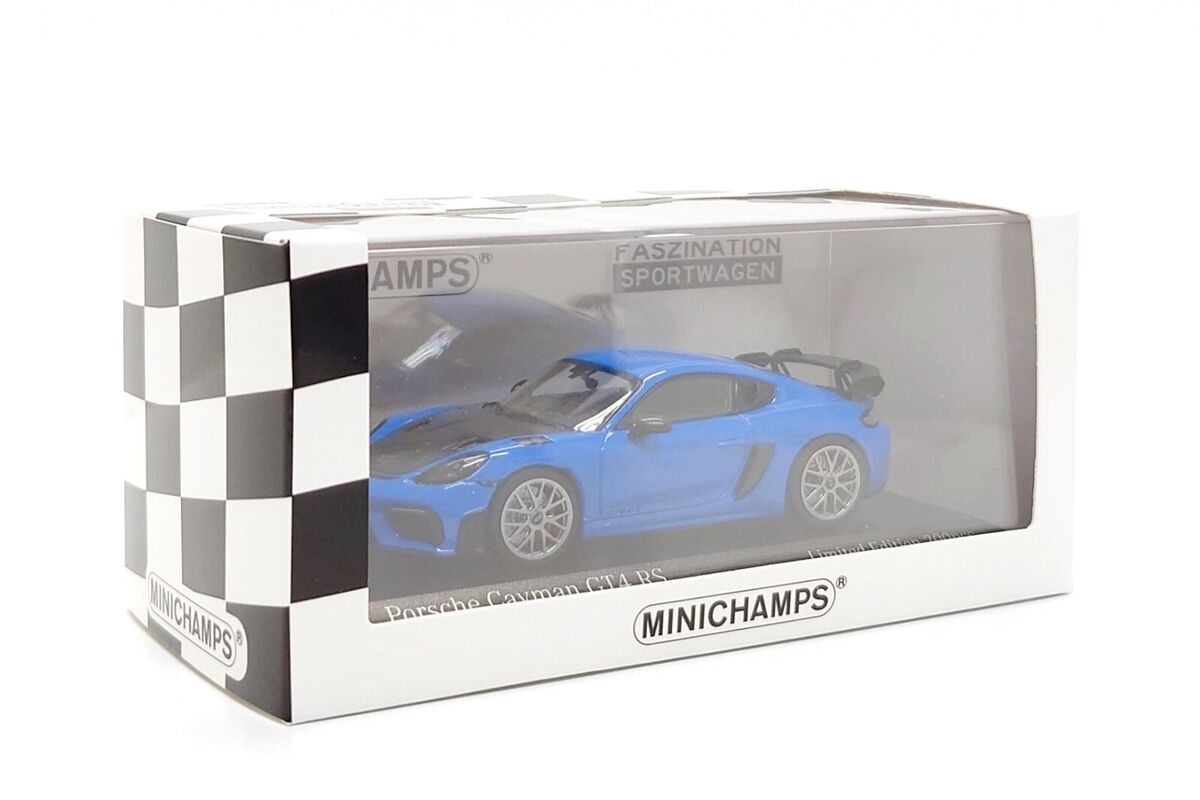 Damaged Box) Minichamps 1:43 Porsche 718 Cayman GT4 RS (982 Damaged Box) Minichamps 1:43 Porsche 718 Cayman GT4 RS (982