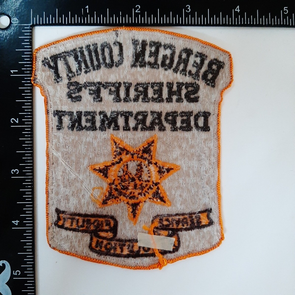 VINTAGE Bergen County NJ New Jersey Sheriff's Department Patch | eBay