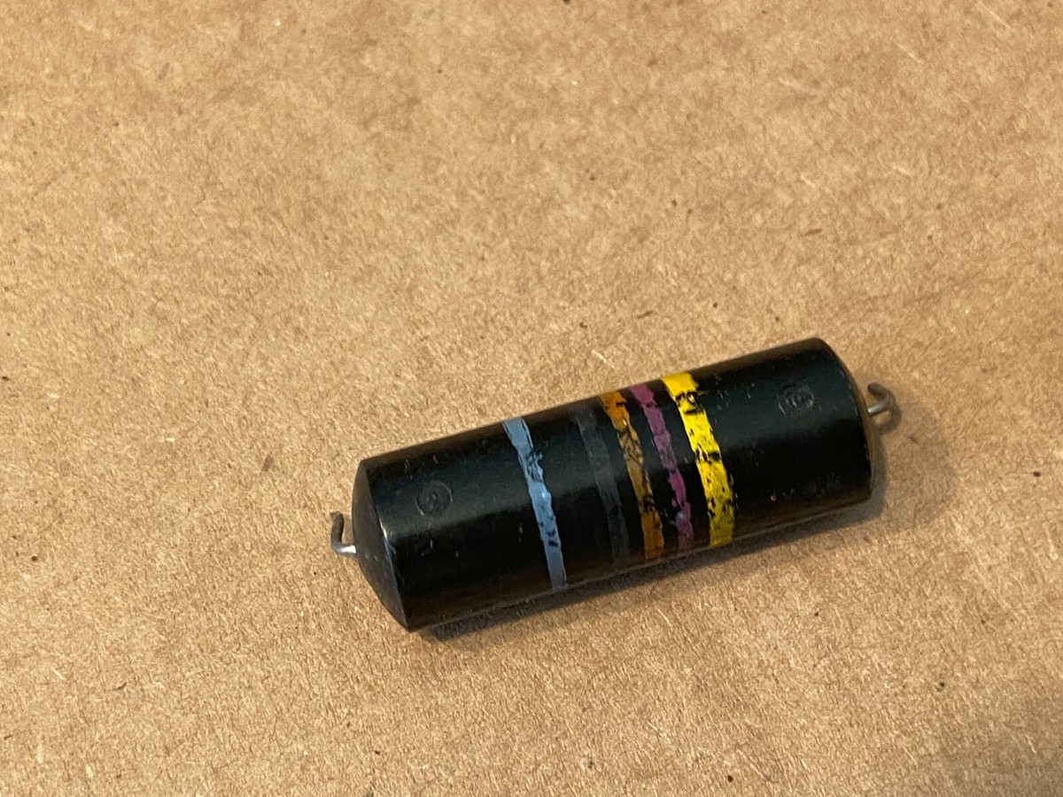 Sprague Bumble Bee .047 uf 600v 20% McIntosh Capacitor TESTS
