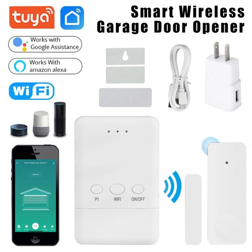 WiFi Smart Switch Garagentor-Controller Garagentoröffner Für Google Alexa TUYA - Afbeelding 25 van 35