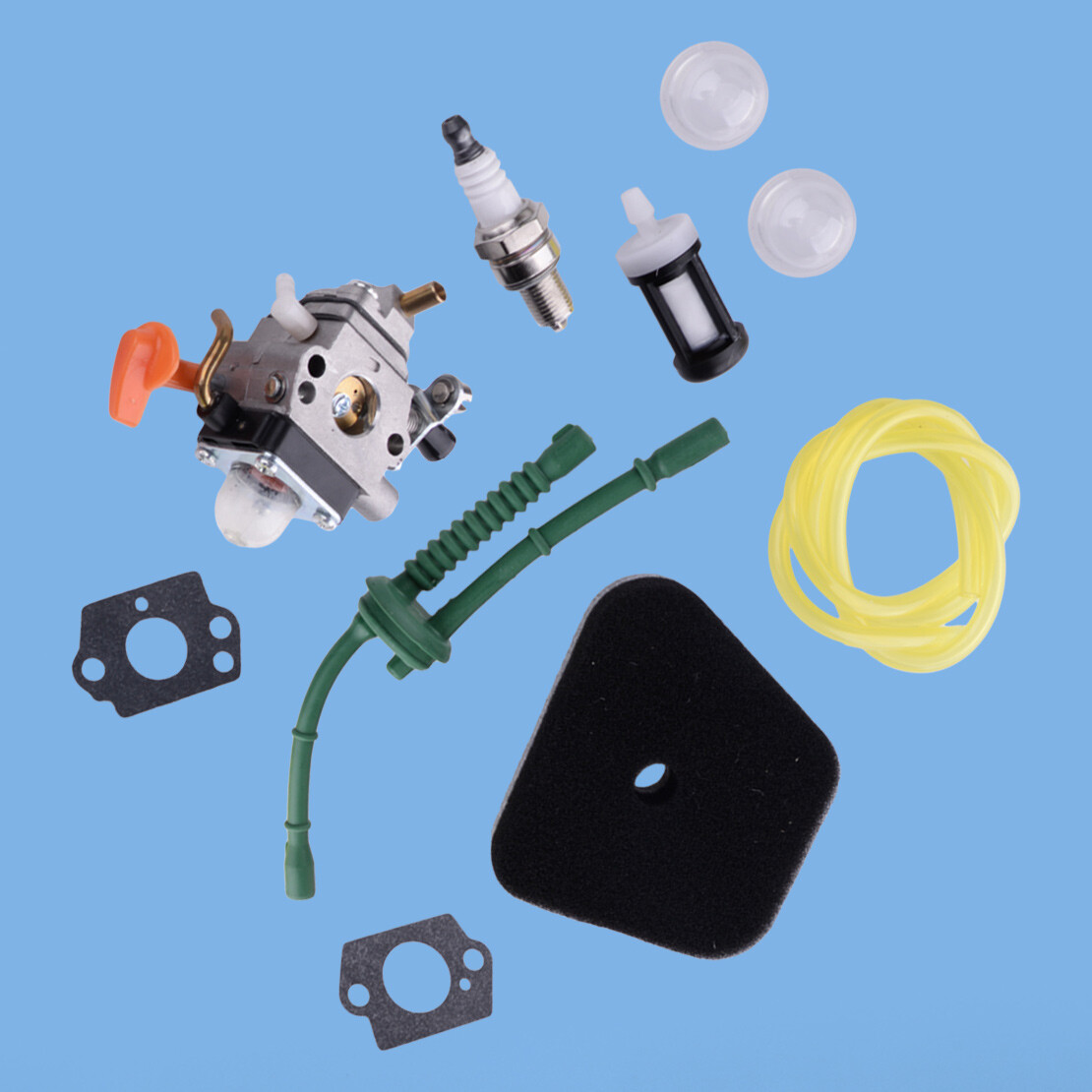 Carburatore Carb Per Stihl FS100 FS110 FS87 FS90 HL100 HT100 FS130 KM130 KM100 KM90 ZAMA C1Q-S173 -S174 -S176 - Foto 6