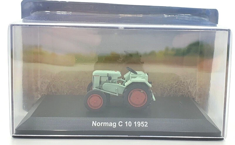 Hachette 1/43 Scale Model Tractor HL46 - 1956 Normag C 10 - Green - Image 3 of 4
