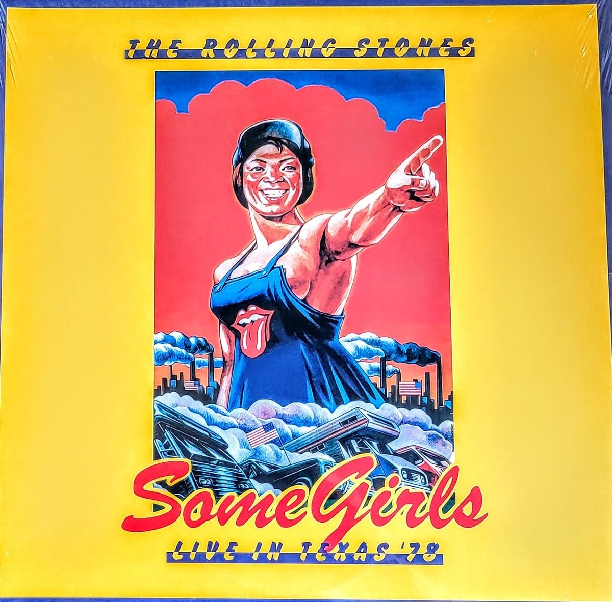 THE ROLLING STONES SOME GIRLS LIVE IN TEXAS 78 - VINYL 2-LP