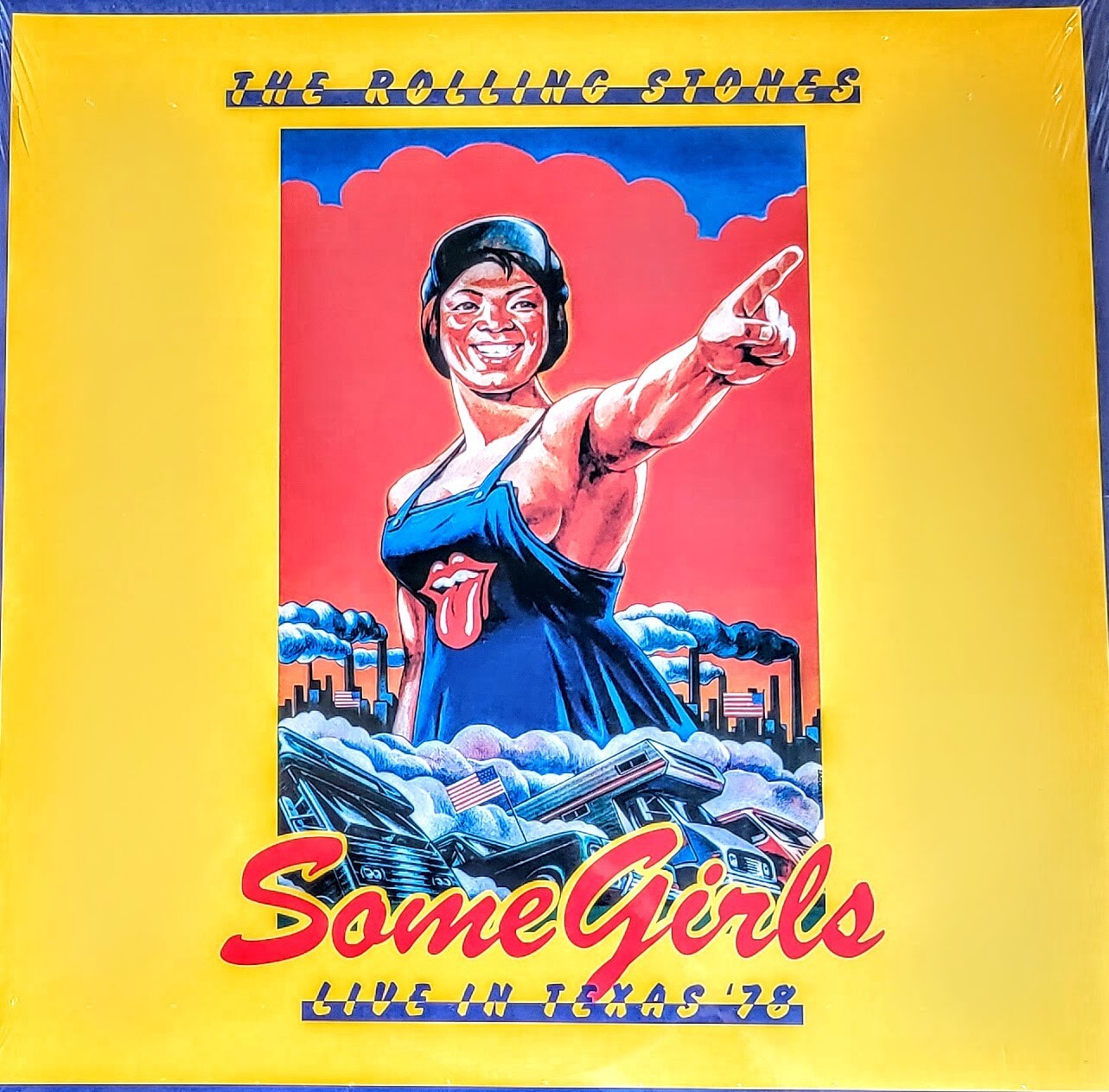 THE ROLLING STONES SOME GIRLS LIVE IN TEXAS 78 - VINYL 2-LP SET  W/ DVD " NEW "