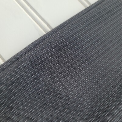 Pants Mens 32 Short Striped Gray Wool Dress Flat Front Business Macys 32x27  | eBay