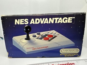 1984 Nintendo NES Advantage Controller Complete in The Box Clean Inv-1200